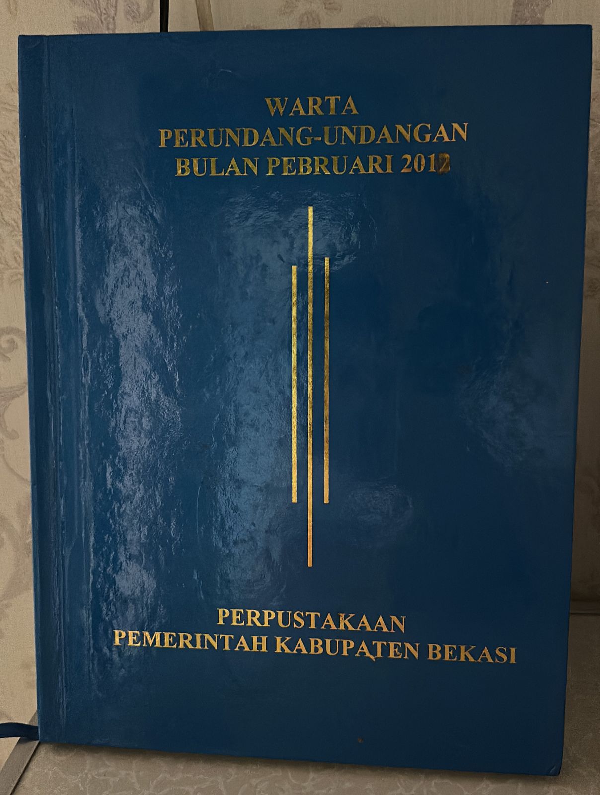 Sampul Warta Perundang-Undangan Bulan Pebruari 2011 Edisi 3037 / Ahmad Mukhlis Yusuf