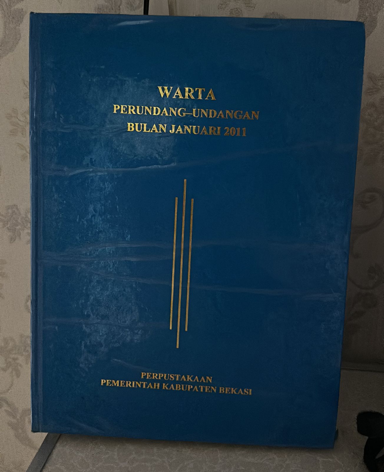 Sampul Warta Perundang-Undangan Bulan Januari 2011 Edisi 3029 / Ahmad Mukhlis Yusuf