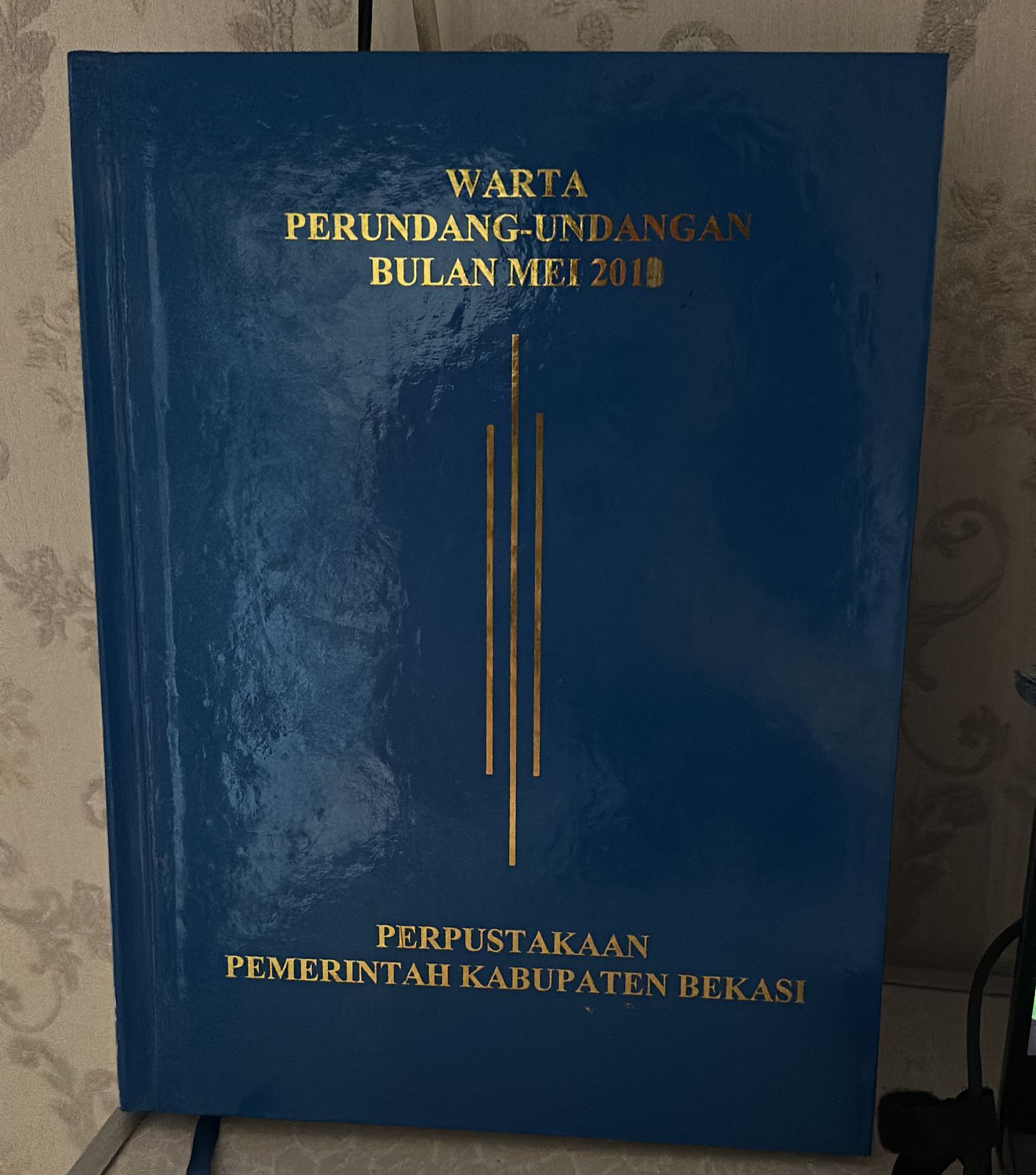 Sampul Warta Perundang-Undangan Bulan Mei 2011 Edisi 3061 / Ahmad Mukhlis Yusuf