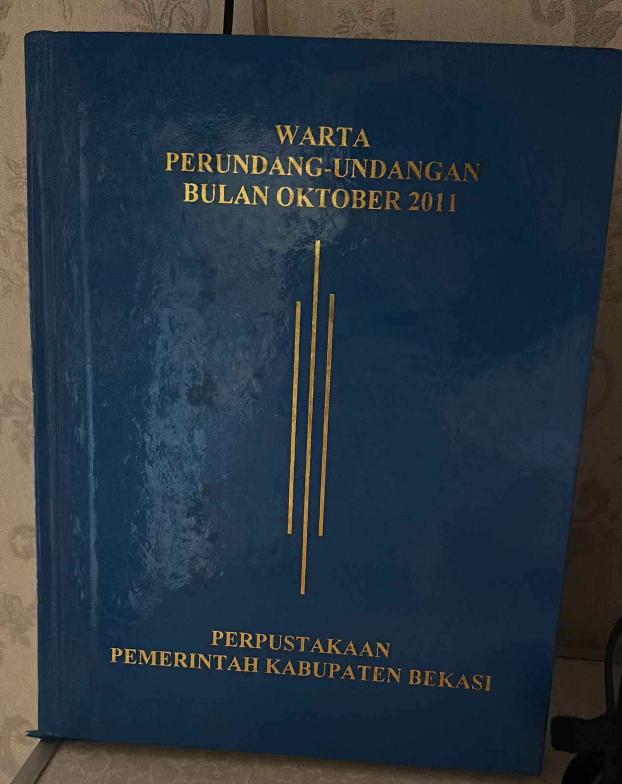 Sampul Warta Perundang-Undangan Bulan Oktober 2010 Edisi 3101 / Ahmad Mukhlis Yusuf