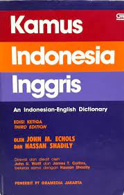 Cover Kamus  Indonesia Inggris / Jhon M. Echols, Hassan Shadily