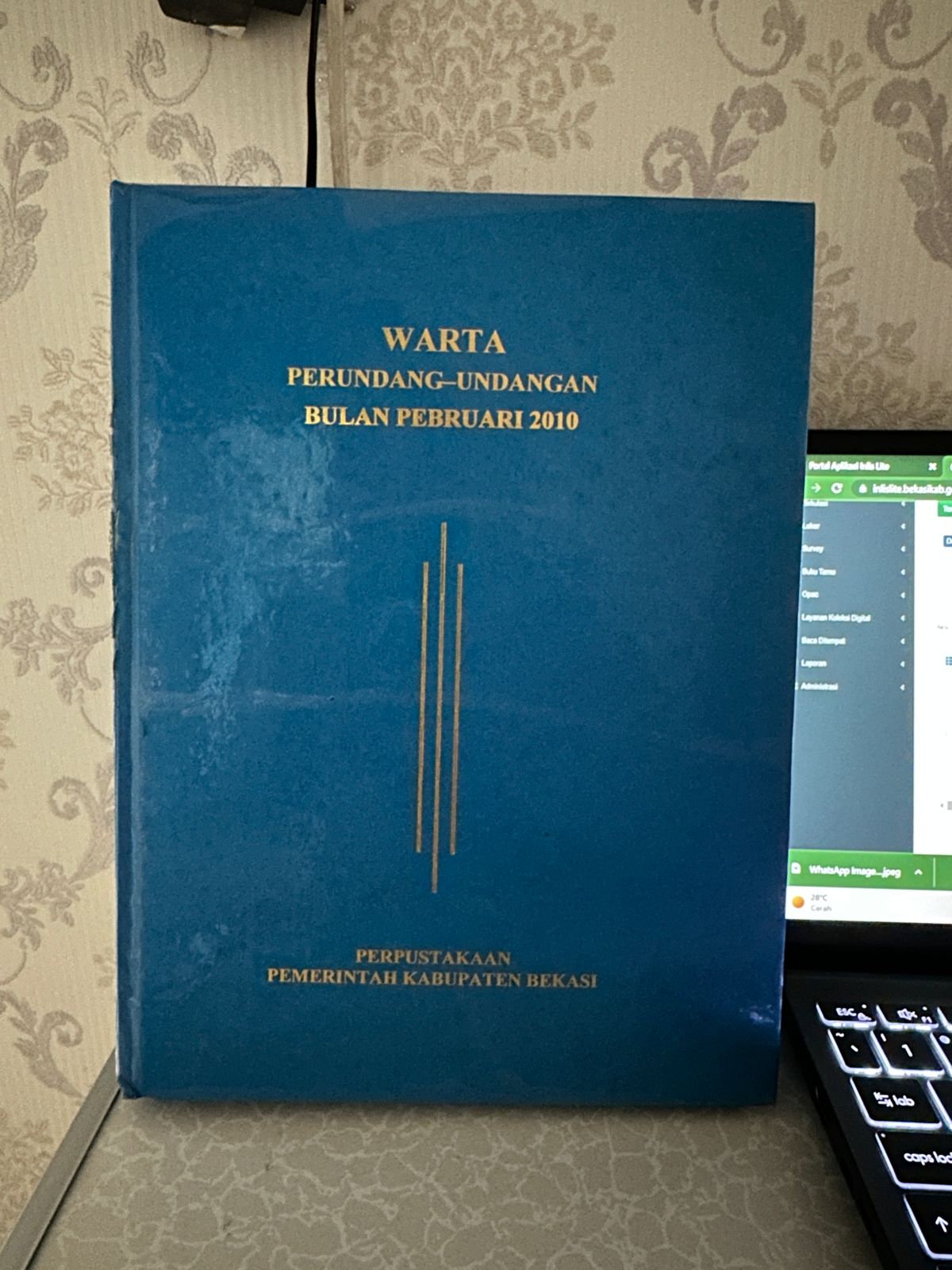 Sampul Warta Perundang-Undangan Bulan PebruarI 2010 Edisi 2938 / Ahmad Mukhlis Yusuf