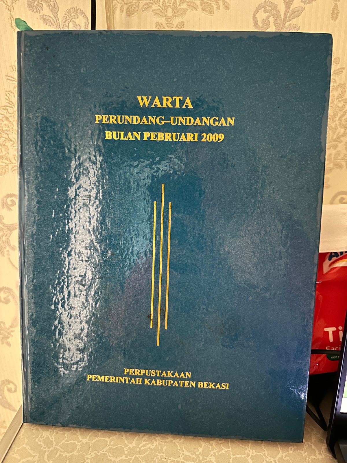 Sampul Warta Perundang-Undangan Bulan Pebruari Tahun 2009 Edisi 2839 / Ahmad Mukhlis Yusuf
