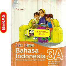 Sampul Aku cinta bahasa indonesia 3A :  Pelajaran Bahasa dan Sastra Indonesia untuk kelas 3 SD dan MI semester 1 / Surana