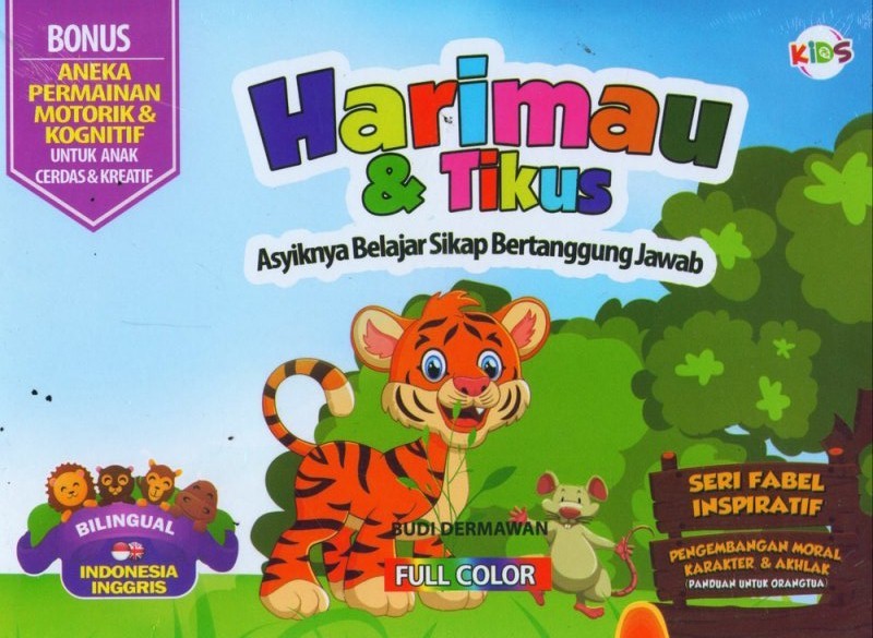 Sampul Harimau & Tikus / Budi Dermawan