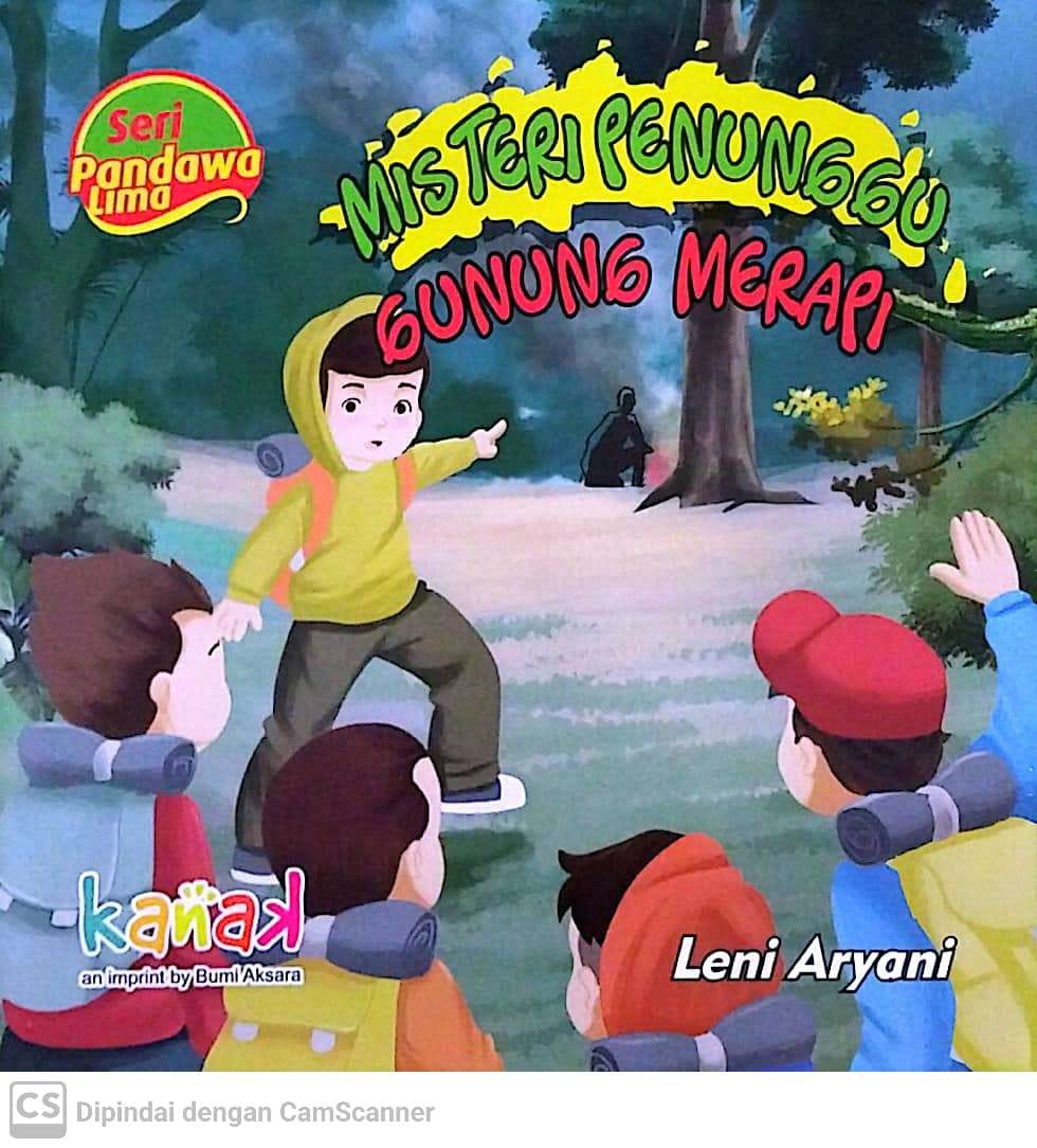 Sampul Misteri penunggu gunung merapi / Leni Aryani