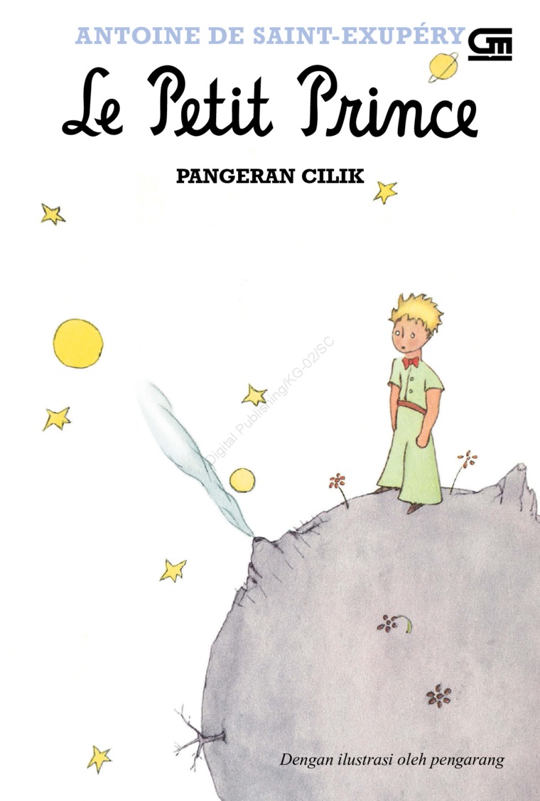 Sampul PANGERAN CILIK (LE PETIT PRINCE) / antoine de saint-exupery
