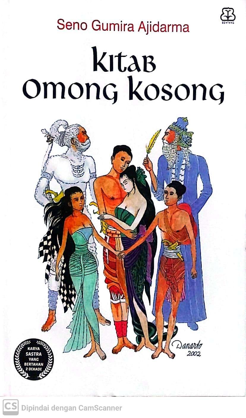 Sampul Kitab omong kosong / Seno Gumira Ajidarma