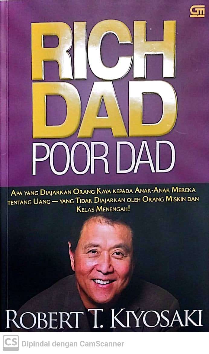 Sampul Rich dad poor dad / Kiyosaki Robert T.