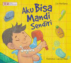 Sampul Aku Bisa Mandi Sendiri / Lia Herlina