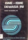 Sampul ISME - ISME DEWASA INI :  EDISI KESEMBILAN / WILLIAM EBENSTEIN