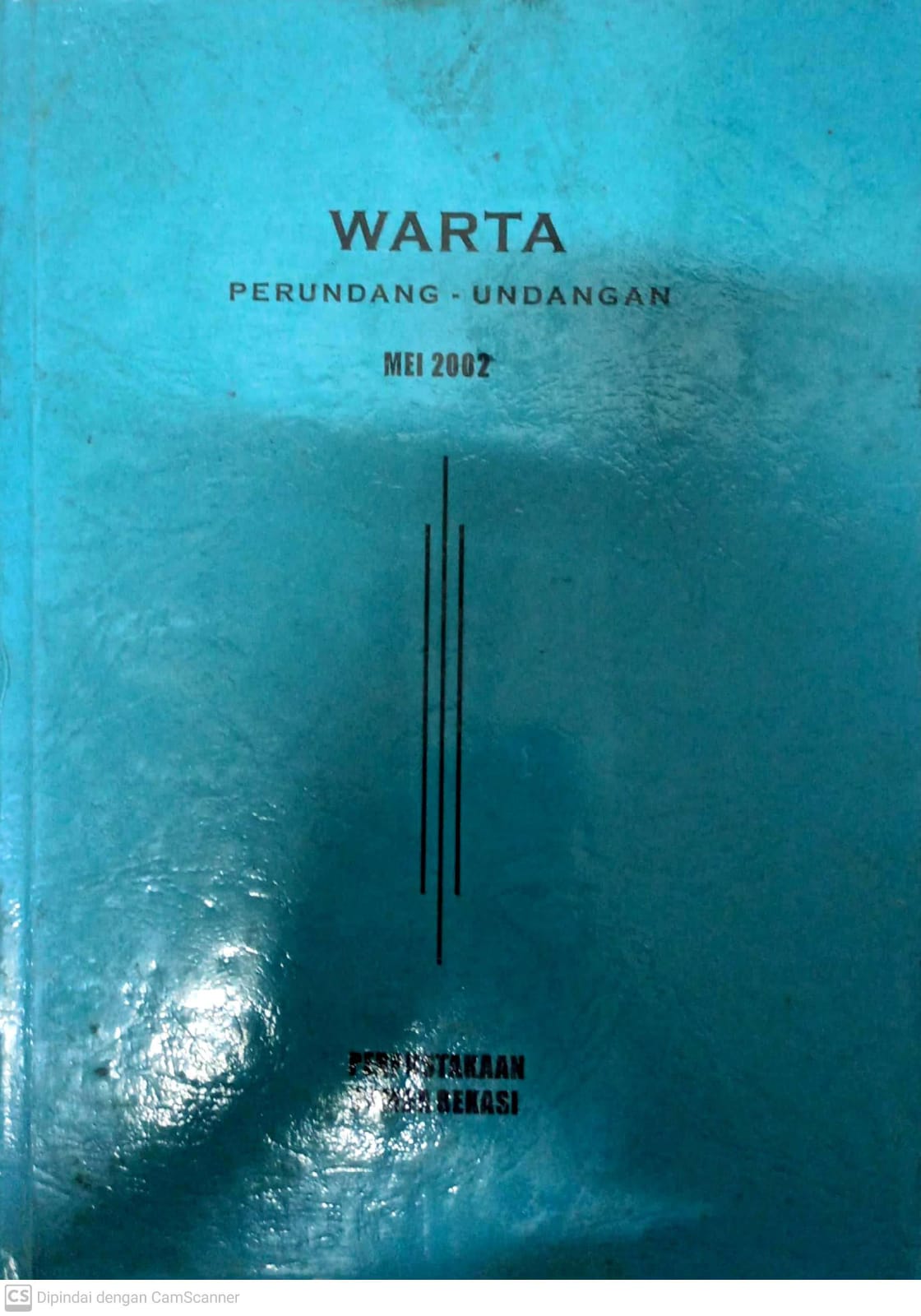 Sampul Warta Perundang Undangan Mei 2002