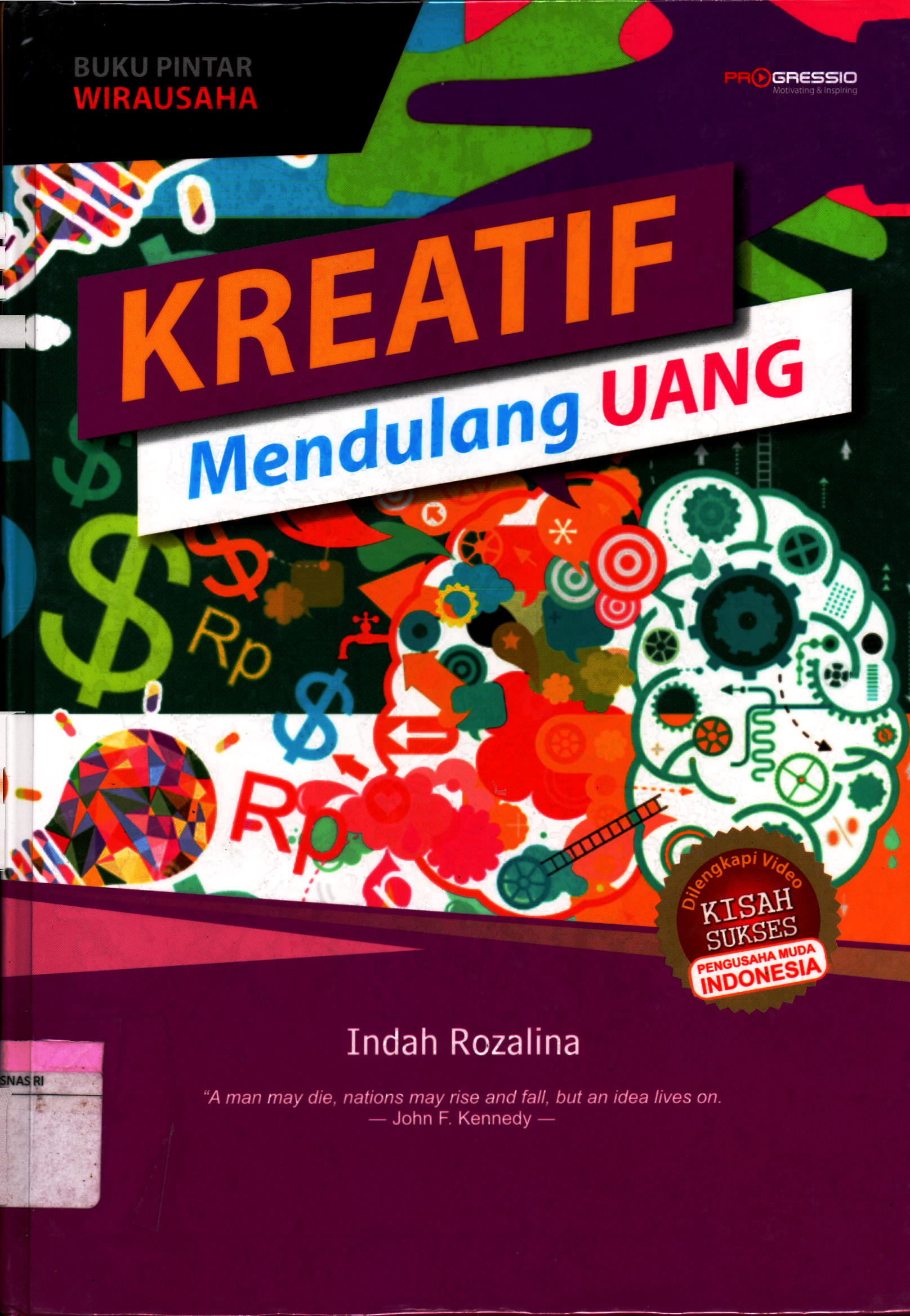 Sampul Kreatif Mendulang Uang / Indah Rozalina