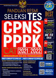Sampul Panduan resmi seleksi tes CPNS & PPPK CAT 2021/2022 / Tim Bintang Psikologi