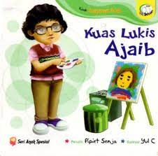 Sampul Kuas lukis ajaib / Pipiet senja