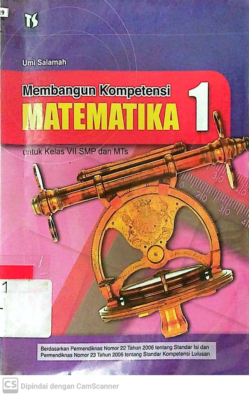 Cover Membangun kompetensi matematika 1 :  untuk kelas VII SMP dan MTs / Umi Salamah