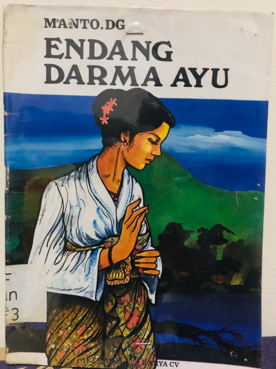 Sampul Endang Darma Ayu / Manto DG