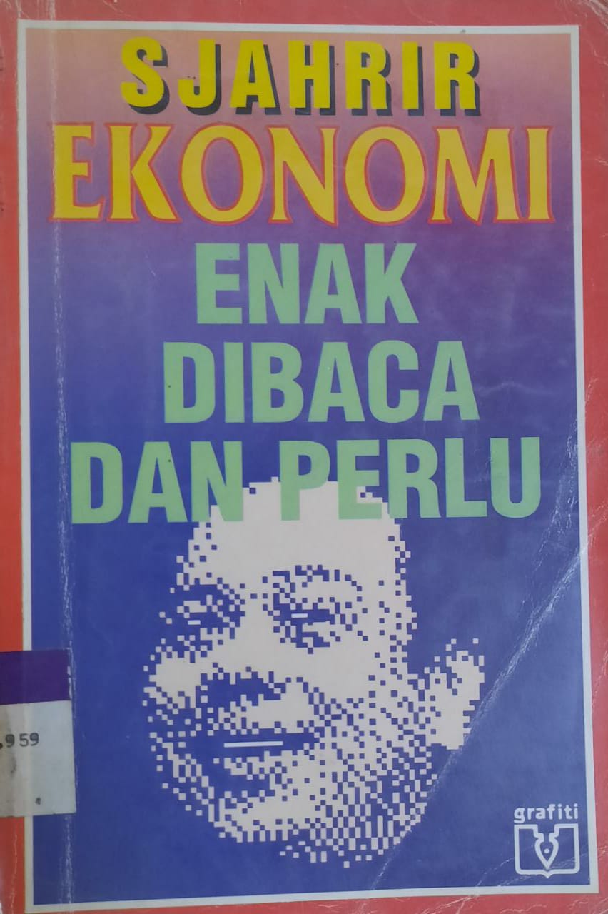 Sampul Ekonomi Enak Dibaca dan Perlu / Sjahrir