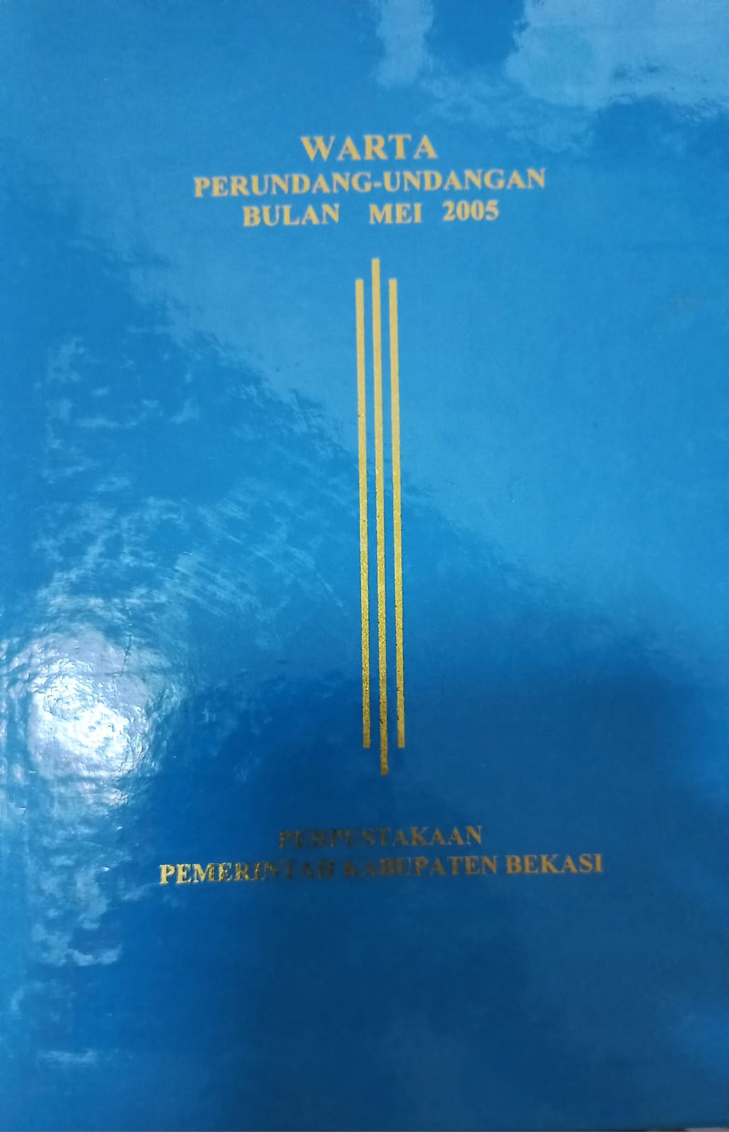 Sampul Warta Perundang Undangan MeI 2005 / Mohamad Sobary