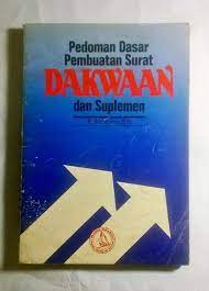 Sampul Pedoman Dasar Pembuatan Surat Dakwaan dan Suplemen / A. Soetomo