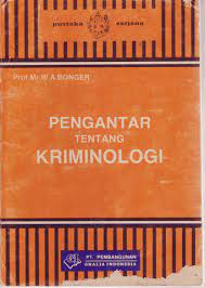 Sampul Pengantar Tentang Kriminologi / Bonger