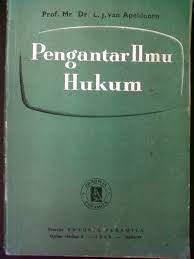 Sampul Pengantar Ilmu Hukum. / L.J. van Apeldoorn
