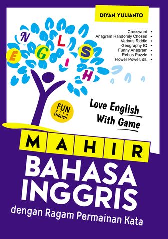 Sampul Mahir bahasa inggris dengan ragam permainan kata / Diyan Yulianto