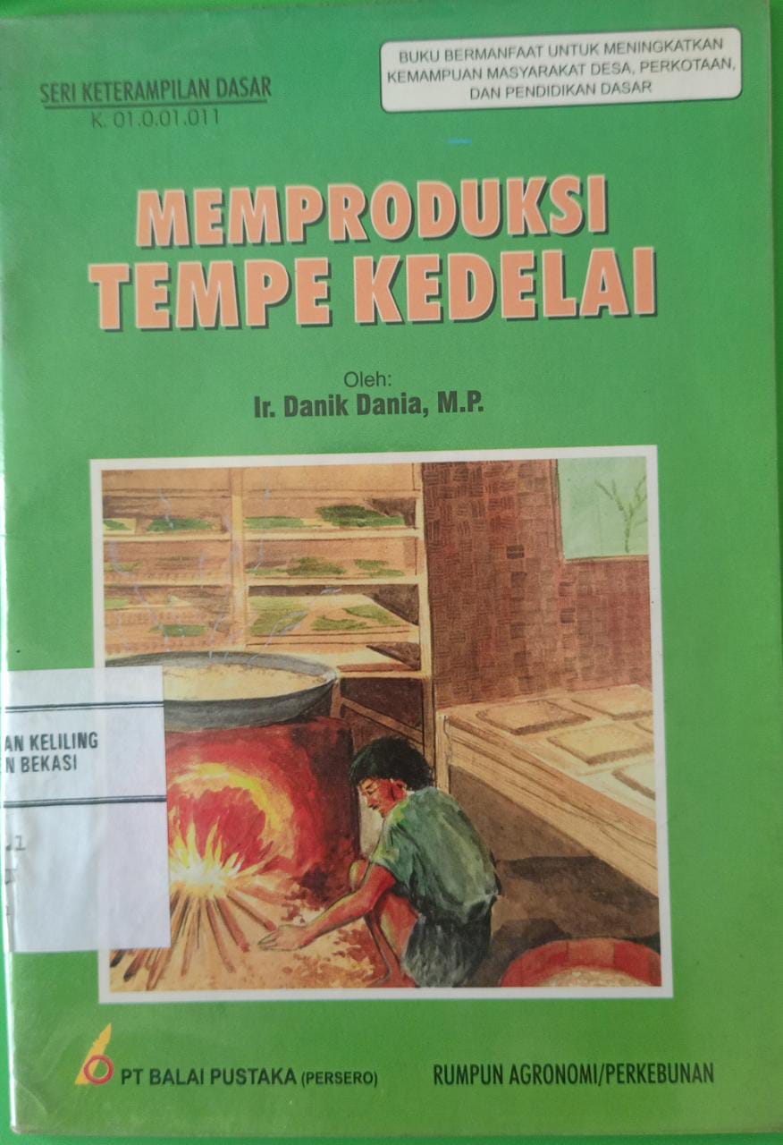 Sampul Memproduksi tempe kedelai / Danik dania