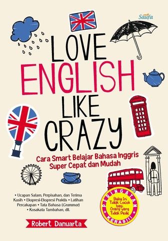 Sampul Love english like crazy / Robert Danuarta
