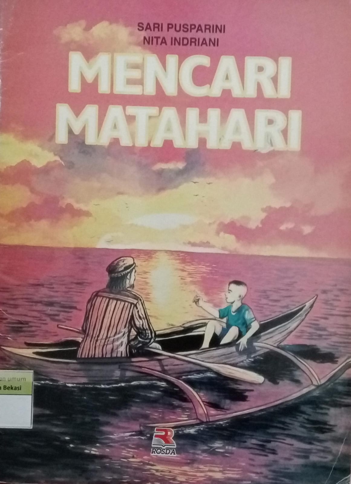 Sampul Mencari matahari / Sari pusparini