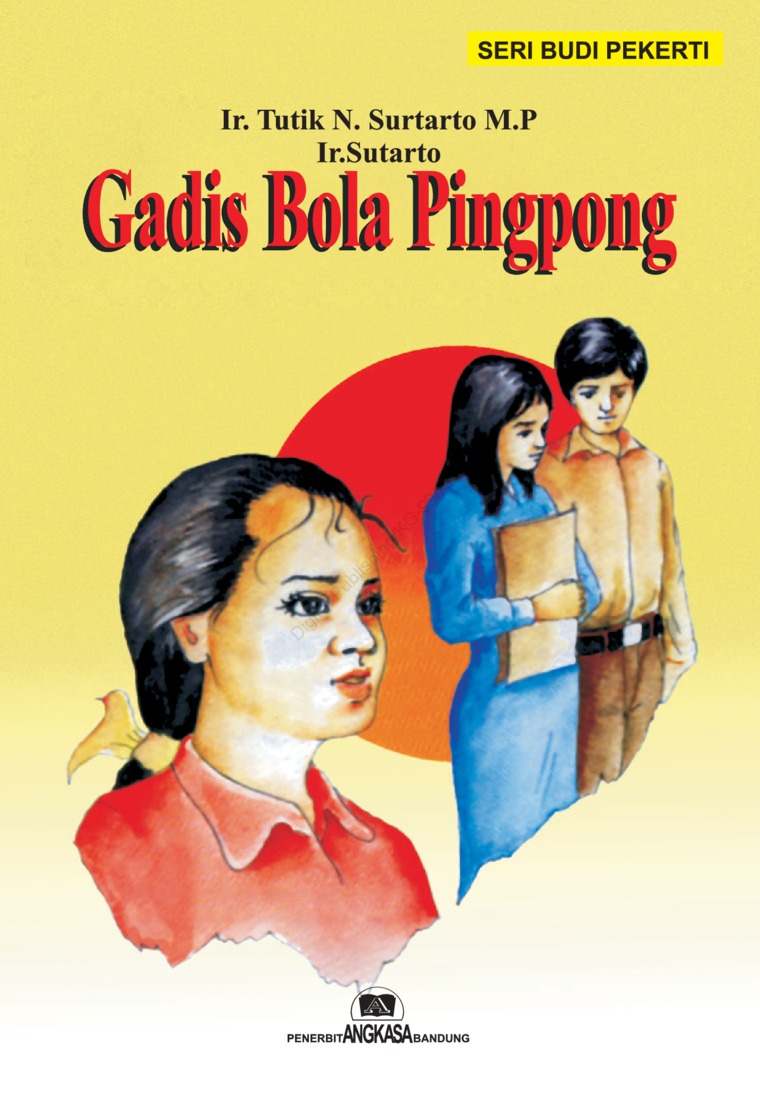 Sampul Gadis bola pimpong / Tutik N.