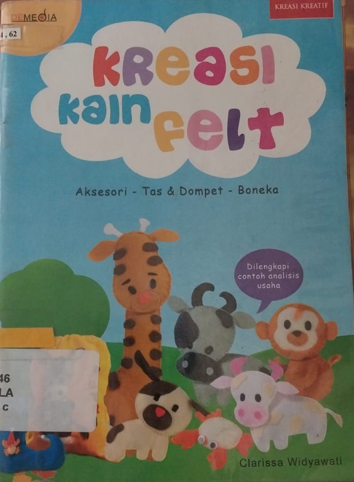 Sampul Kreasi kain felt / Clarissa Widyawati