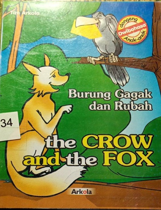 Sampul Burung gagak dan rubah / Tim Arkola