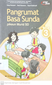 Sampul Pangrumat basa sunda pikeun murid SD kelas 3 / Usep Kuswari