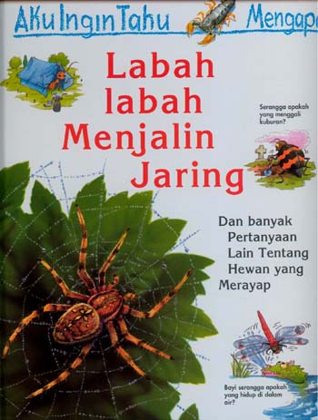 Sampul Labah labah menjalin jaring / Oneil Amanda