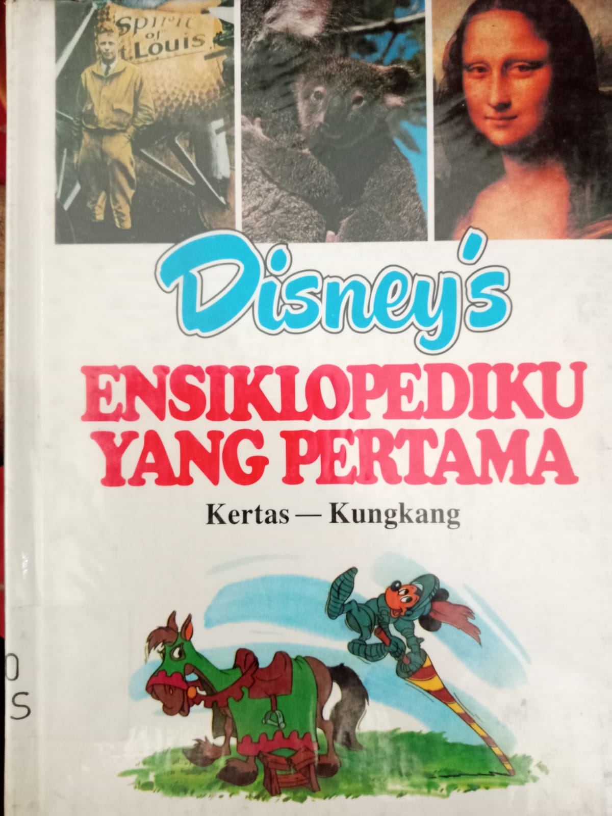 Sampul Disney's ensiklopediku yang pertama :  kertas - kungkang / Editor