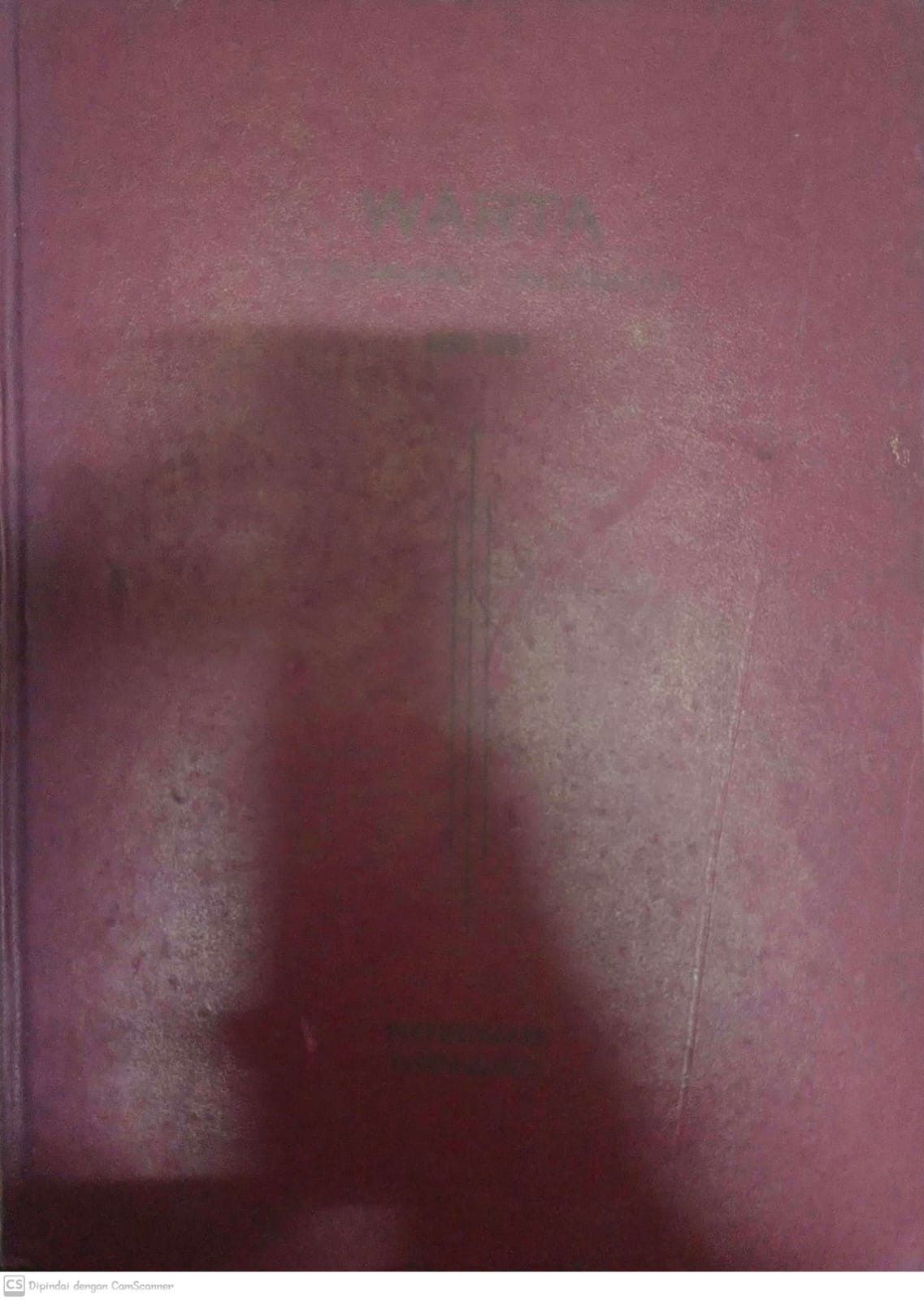 Sampul Warta Perundang Undangan April 2001 / Mohamad Sobary