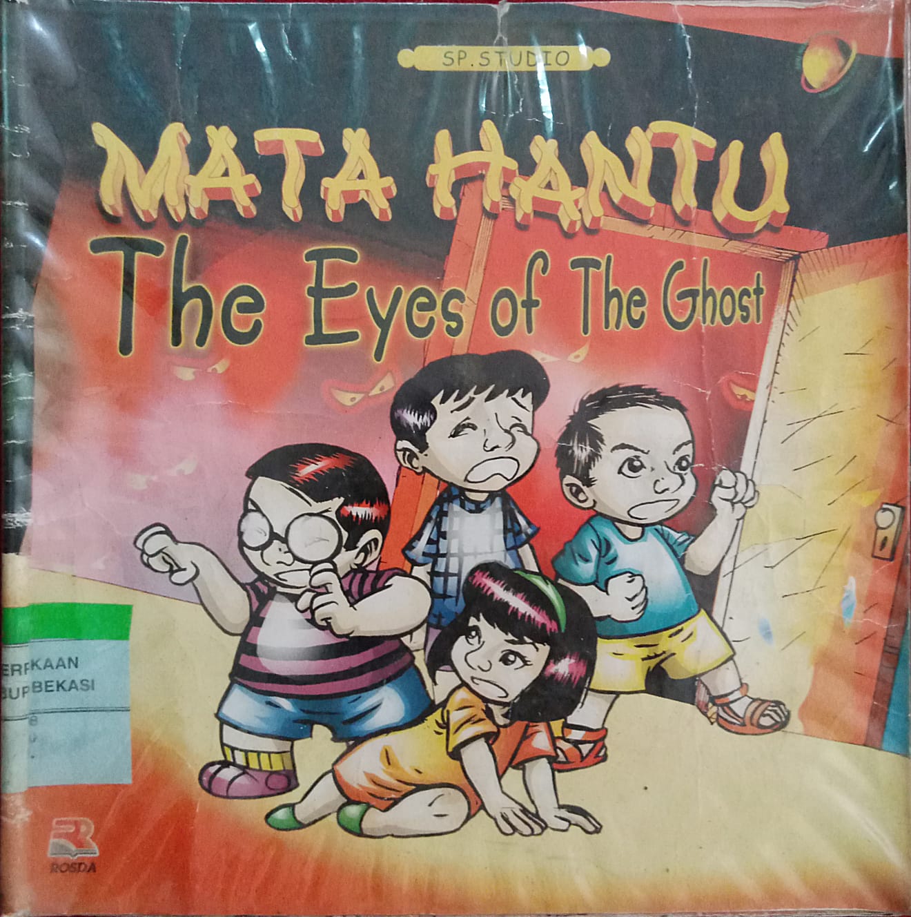 Sampul Mata Hantu :  The Eyes of The Ghost / Angela Al Hamid