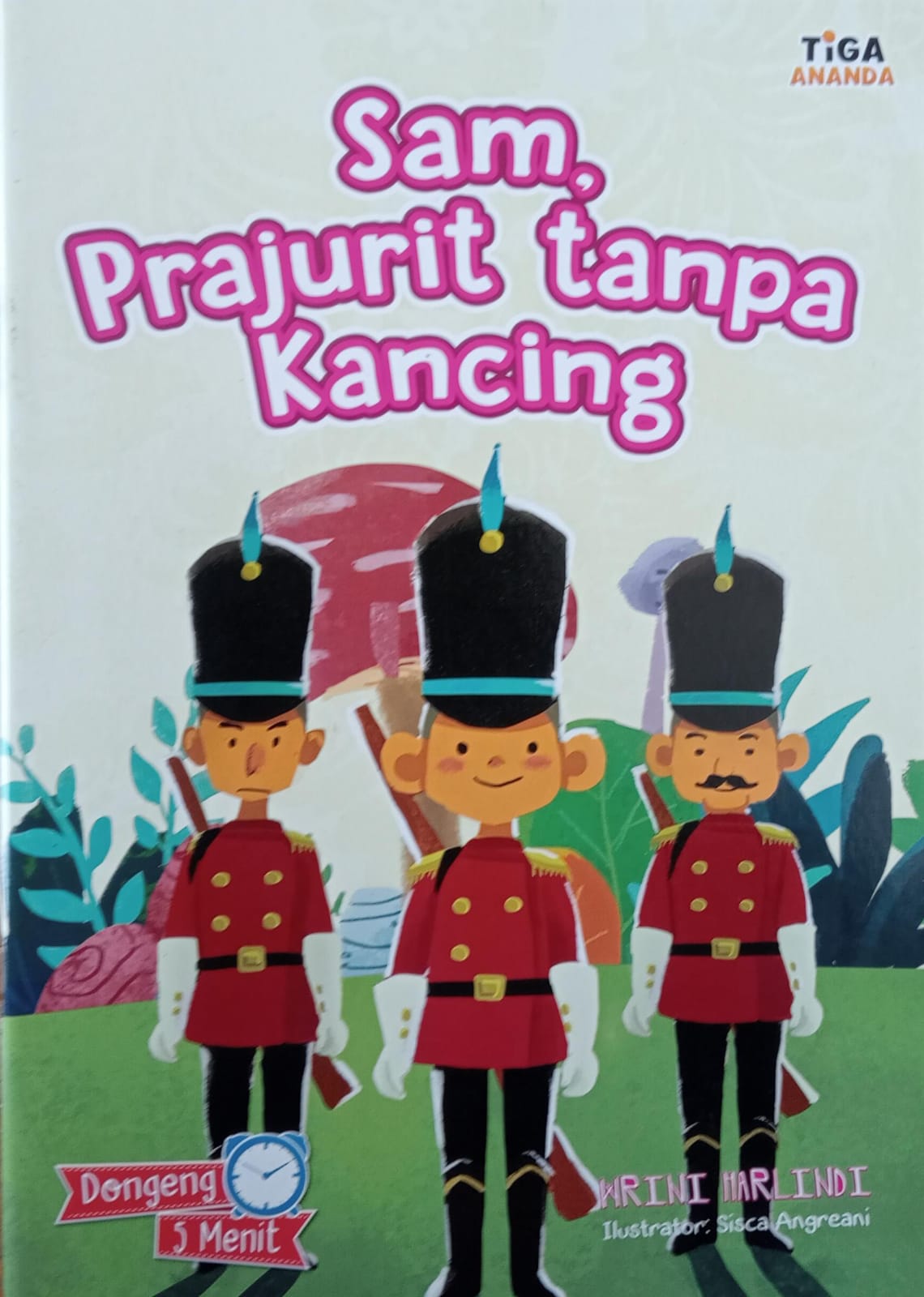 Sampul Sam, Prajurit tanpa kancing / Wrini Harlindi