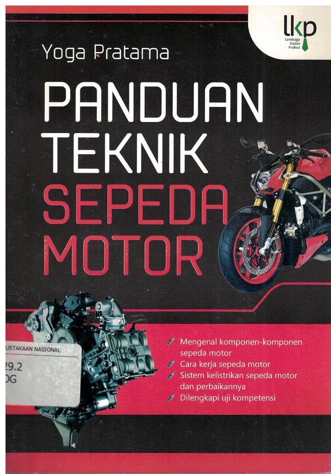 Sampul Panduan teknik sepeda motor / Yoga Pratama