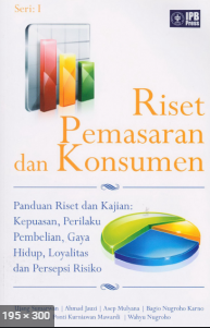 Sampul Riset pemasaran dan konsumen / Ujang Sumarwan