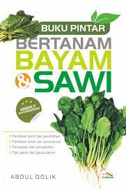 Sampul Buku Pintar Bertanam Bayam & sawi / Abdul Qolik