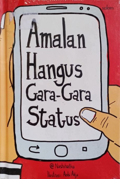 Sampul amalan hangus gara-gara status / @Nashihatku ; ilustrasi, Aobi Adja