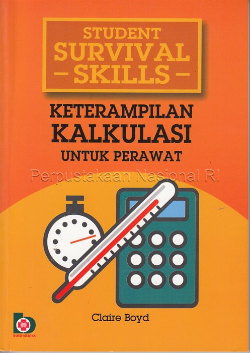 Sampul Keterampilan kalkulasi untuk perawat / Claire Boyd