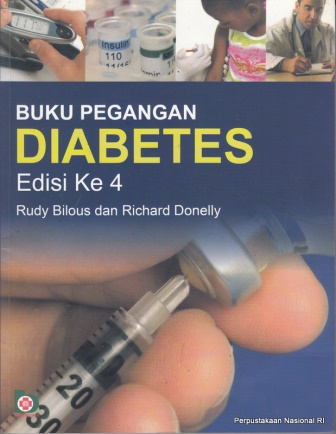 Sampul Buku pegangan diabetes / Rudy Bilous, Richard Donelly ; penerjemah, Egi Komara Yudha ; editor, Ns. Barrarah Bariid