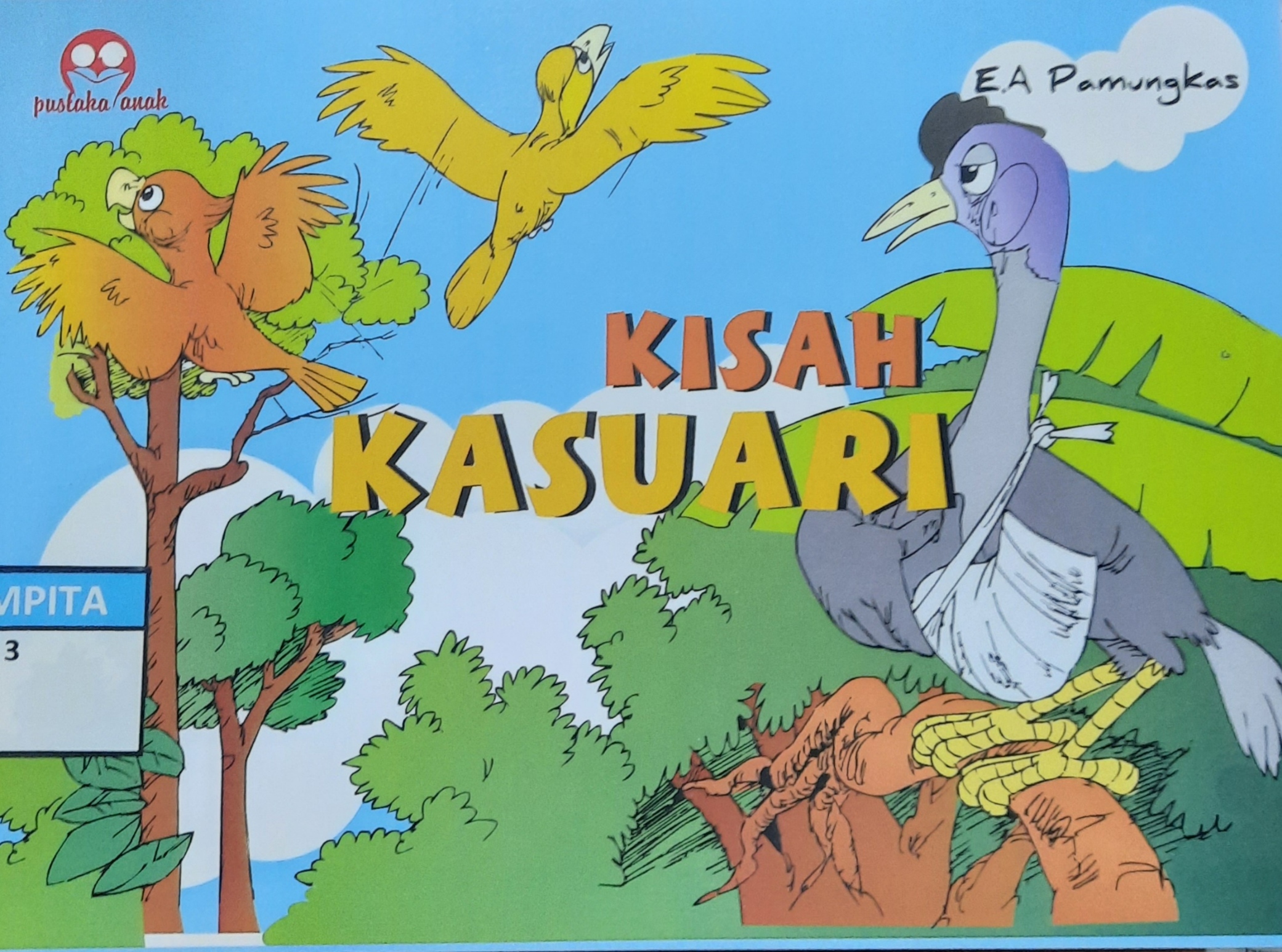 Sampul Kisah Kasuari / E.A Pamungkas