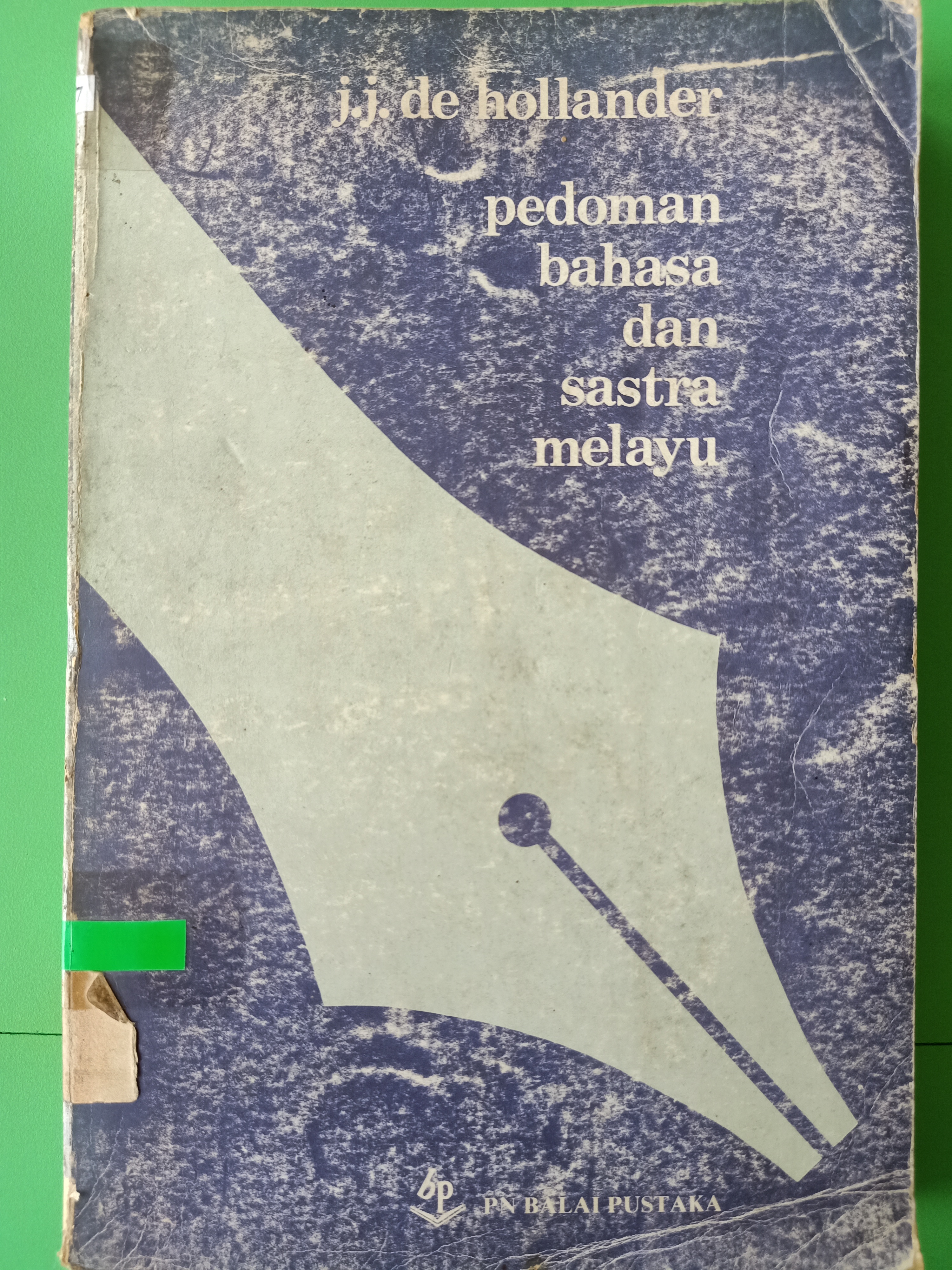 Sampul Pedoman bahasa dan sastra melayu / de Hollander