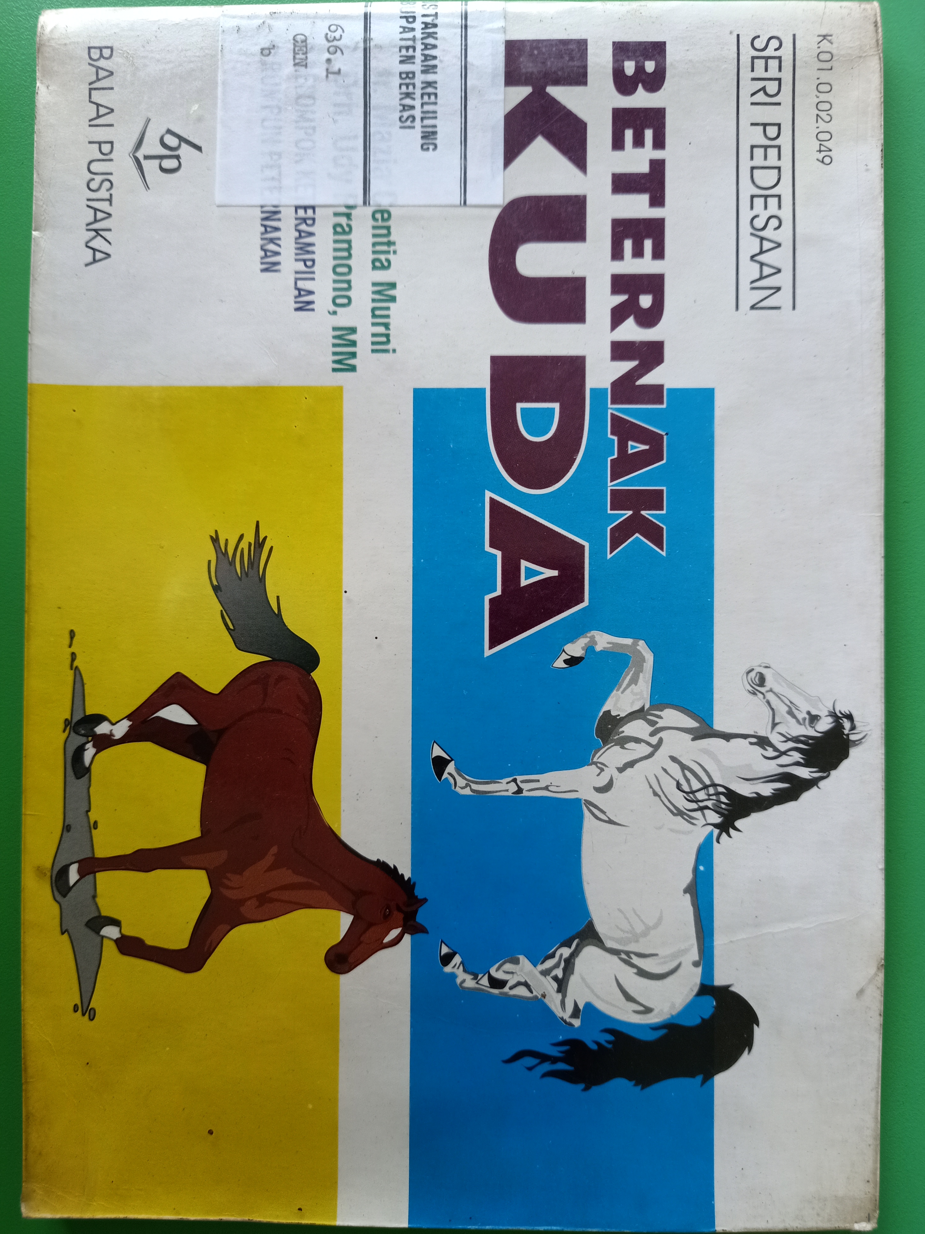 Sampul Beternak kuda / Mazia centia murni