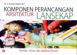 Sampul Komponen perancangan arsitektur lansekap / Rustam Hakim