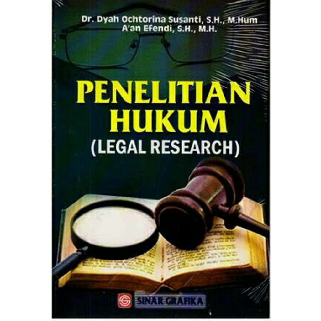 Sampul Penelitian hukum (legal research) / Dyah Ochtorina Susanti